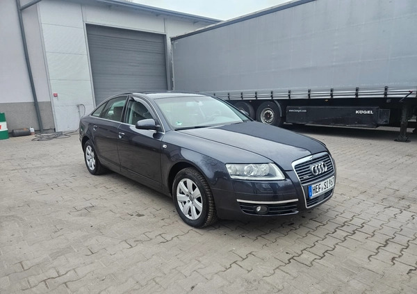 Audi A6 cena 22900 przebieg: 190307, rok produkcji 2008 z Tuczno małe 154